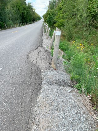 Pollock Road roadside